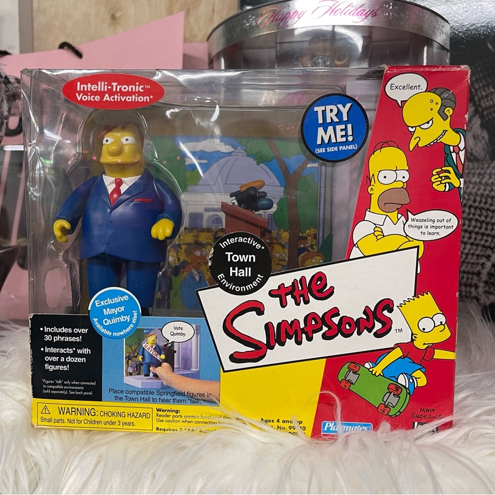 Simpsons 2000s Collectible Figurine Mayor Quimby